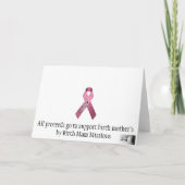 少しの間彼らの手を… カード (裏面)