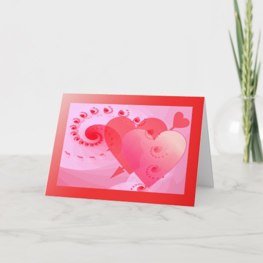 少しはあなたの – 二重ハート シーズンカード (正面)