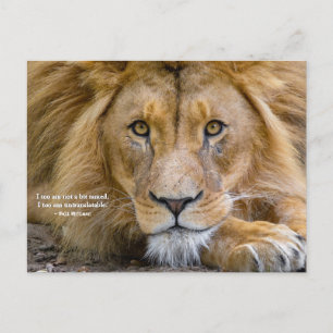 少しも慣れない – やる気を起こさせる引用文+写真 ポストカード