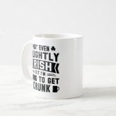 少しアイルランド語ではなく、私は取得する飲 コーヒーマグカップ (正面左)