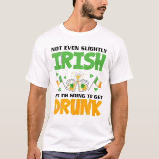 少しアイルランド語ではなく、私は取得する飲 Tシャツ