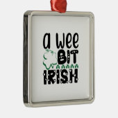 少しアイルランド語 メタルオーナメント (右)