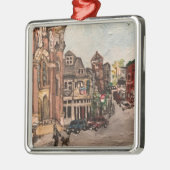 少しイタリア、クリーブランド、オハイオ州の絵画のオーナメント メタルオーナメント (左)