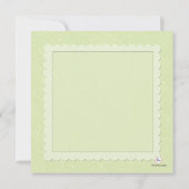 少しカボチャ招待状 招待状 (裏面)