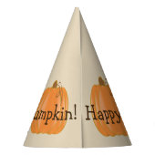 少しカボチャ最初誕生日の帽子 パーティーハット (裏面)