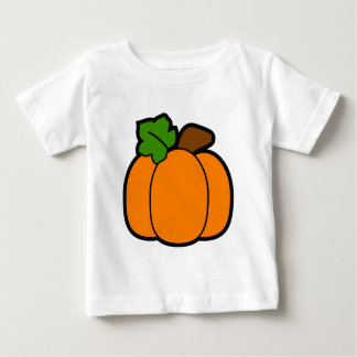 少しカボチャ ベビーTシャツ