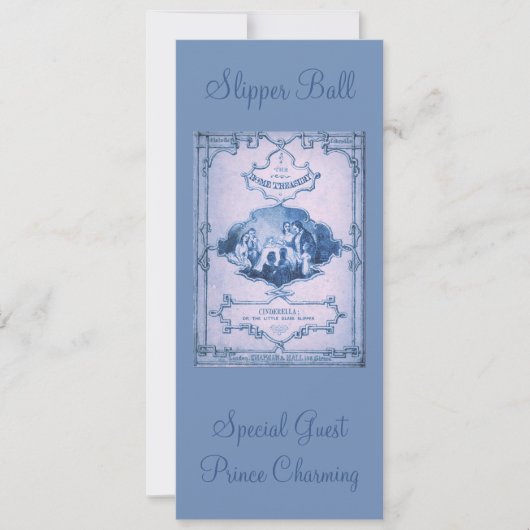 少しガラススリッパ2の招待状 招待状 (正面)