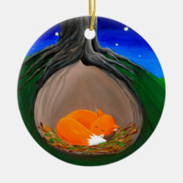 少しキツネ|の森林 セラミックオーナメント