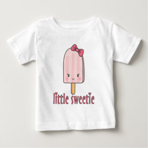 少しキャンディのアイスキャンデー ベビーTシャツ
