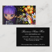 少しクッキーのアジア女の子のファンタジーの名刺4 名刺 (正面/裏面)