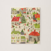 少しクリスマスの村 ジグソーパズル (縦)