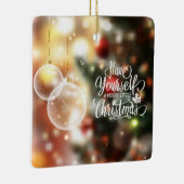 少しクリスマスをメリー過ごす|オーナメント セラミックオーナメント (右)