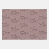 少しクリスマスメリーを過ごす ラッピングペーパーシート (正面2)