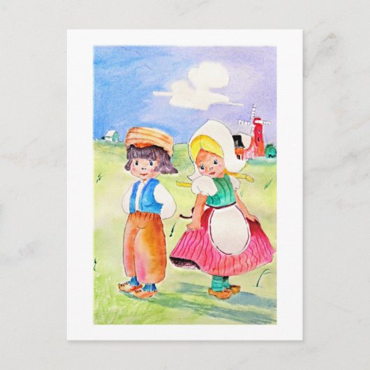 少しシャイな葉書 ポストカード (正面)