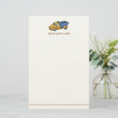 少しダンプトラックの文房具 便箋 (スタンド正面)