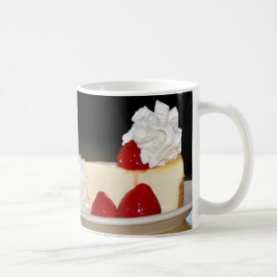 少しチーズケーキはどうですか。 コーヒーマグカップ