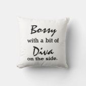 少しディヴァのトレンディーでボッシーモダン クッション (正面)