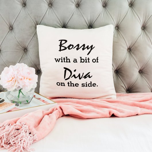 少しディヴァのトレンディーでボッシーモダン クッション