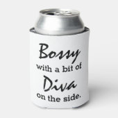 少しディヴァのトレンディーでボッシーモダン 缶クーラー (缶正面)