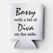 少しディヴァのトレンディーでボッシーモダン 缶クーラー (正面)