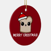 少しトーストのクリスマス セラミックオーナメント (右)
