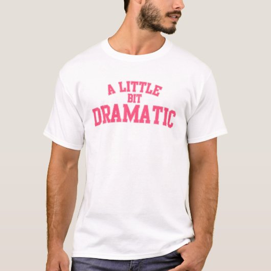 少しドラマチックな感謝祭の女の子をWに Tシャツ (正面)