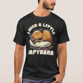 少しナピバラが欲しい – Capybara おもしろい Shirt Tシャツ