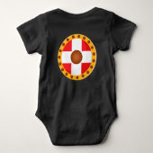 少しバイキング ベビーボディスーツ (裏面)