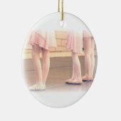 少しバレエの足 セラミックオーナメント (右)
