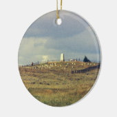 少しビッグホーンの戦場の国有記念物(phot セラミックオーナメント (左)