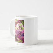 少しピンク、抽象芸術 コーヒーマグカップ (正面左)