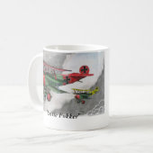 少しフォッカーのマグ コーヒーマグカップ (正面左)