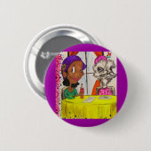 少しブランチPin 缶バッジ (正面&裏面)