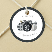 少しブーが来たぞ!ニュートラルベビーシャワー フェイバータグ