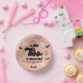 少しブーが来たぞ!ハロウィーンの赤ちゃんシャワー ペーパーボウル (パーティー)