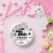 少しブーが来たぞ！ハロウィーンの赤ちゃんシャワー ペーパーボウル (パーティー)