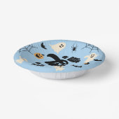 少しブーが来たぞ！ハロウィーンの赤ちゃんシャワー ペーパーボウル (傾斜あり)