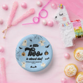 少しブーが来たぞ！ハロウィーンの赤ちゃんシャワー ペーパーボウル (パーティー)