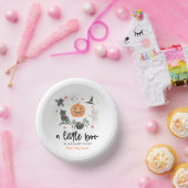 少しブーが来たぞ！赤ちゃんシャワーハロウィーン ペーパーボウル (パーティー)