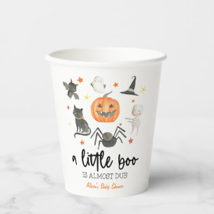 少しブーが来たぞ！赤ちゃんシャワーハロウィーン 紙コップ