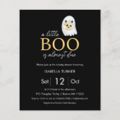 少しブーが来たばかりだ |ハロウィーンのベビーシャワー (正面)