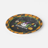 少しブーはほとんど起因している(Blk)パーティープレート ペーパープレート (アングル)