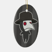 少しペストの医者 セラミックオーナメント (右)