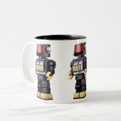 少しロボットx3 ツートーンマグカップ (正面左)