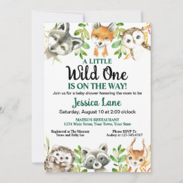 少しワイルドな赤ちゃんの歓迎会 招待状
