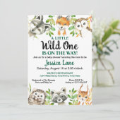 少しワイルドな赤ちゃんの歓迎会 招待状 (スタンド正面)