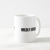 少し不快な コーヒーマグカップ (正面右)