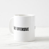 少し不快な コーヒーマグカップ (正面左)