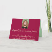 少し信頼は天国に持って来ますあなたの精神を… - カード (裏面)