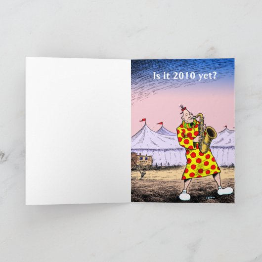 少し元気なクリスマスカード シーズンカード (内部)